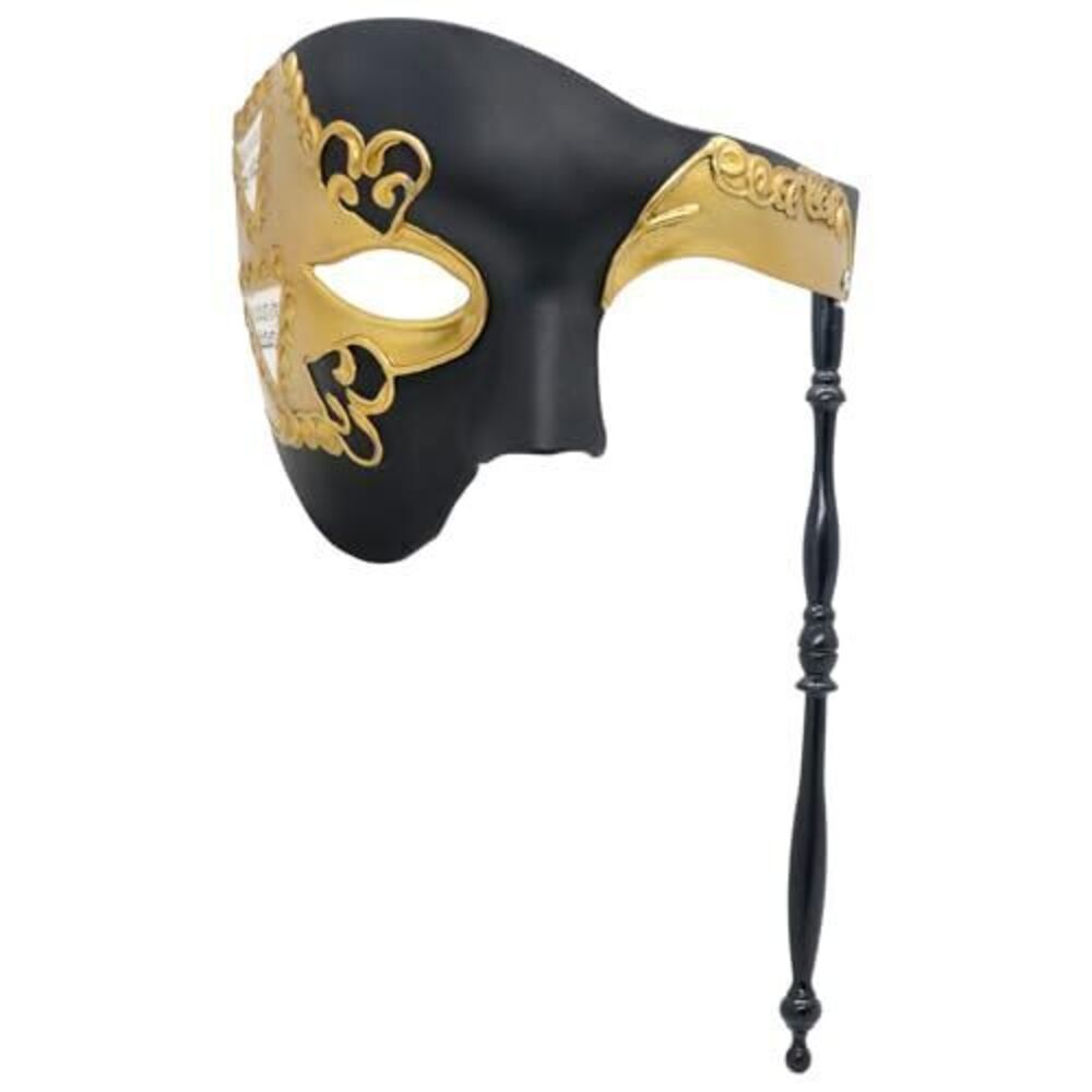 9623 Handheld Half Face 's Phantom Of The Opera Vintage Design Venetian